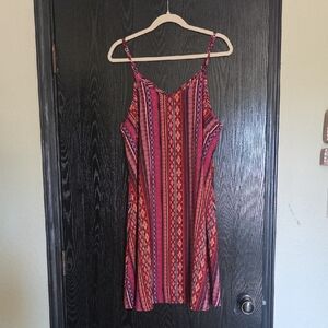 Multicolor Striped Women's Dress